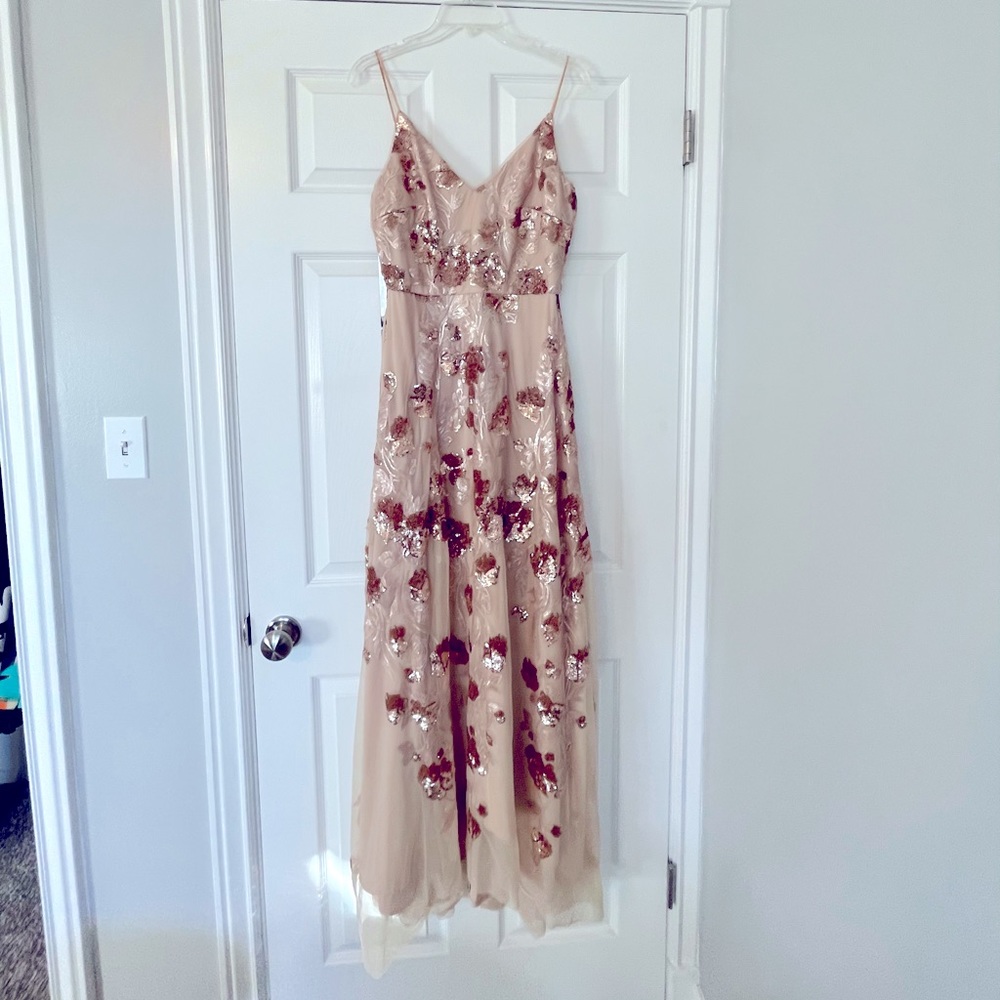 BHLDN Sequin Gown